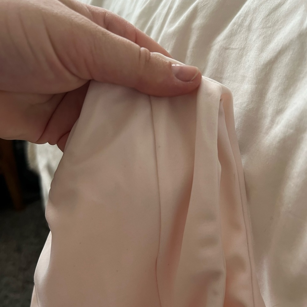 Aila Blue Light Pink High Waisted Bottoms - Picture 4 of 6